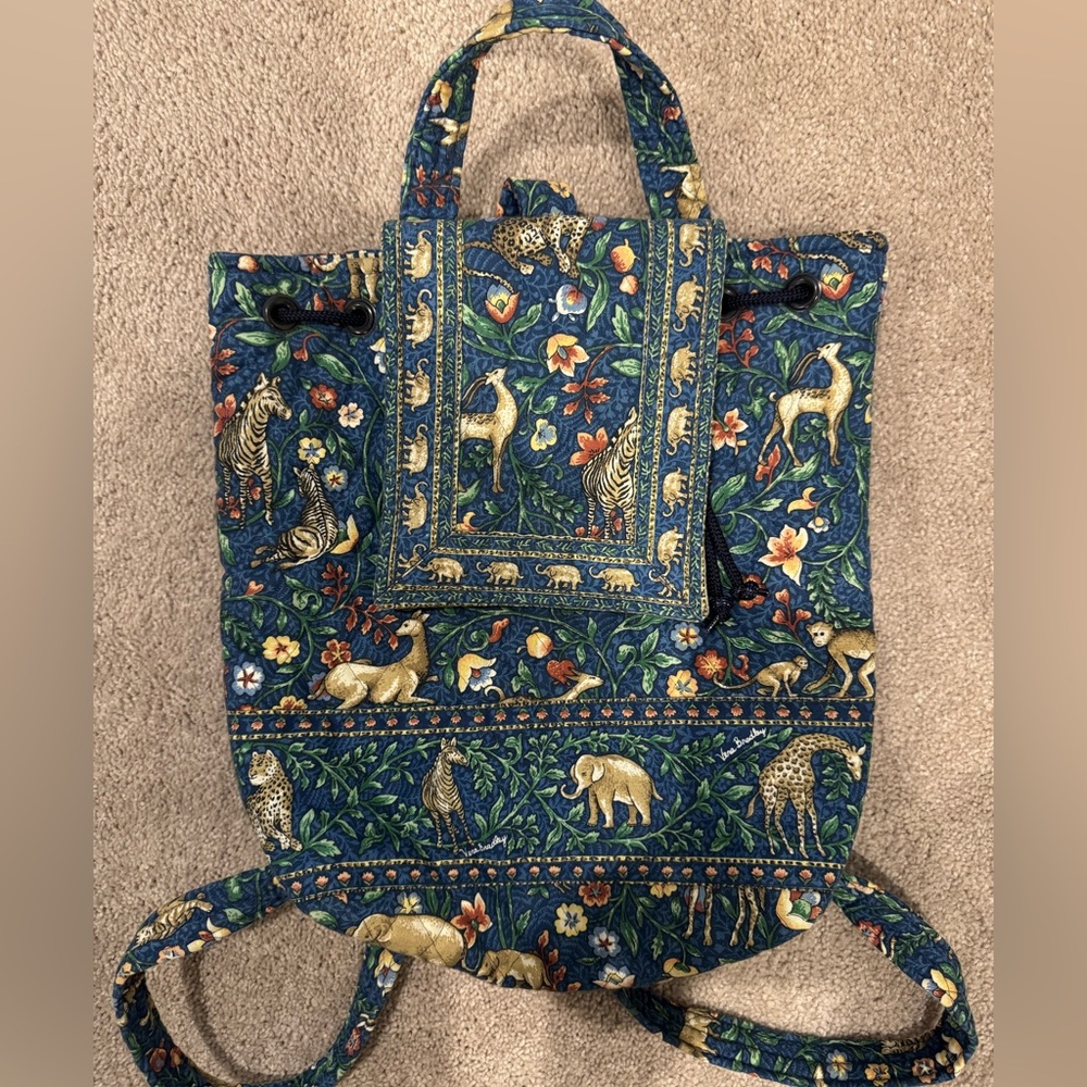 Vera Bradley Women’s Vintage Pattern Backpack